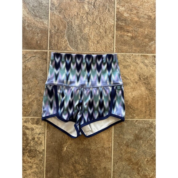 Free People Movemnt Island Time Shorts Purple Amethyst Chevron Size Small - Picture 5 of 9